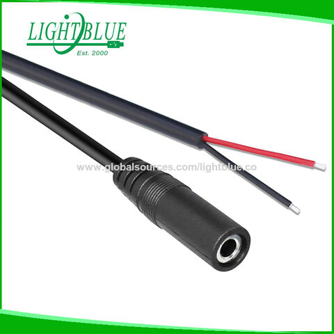 Replacement Female Jack To Bare Wire Open End Ts Pole Mono