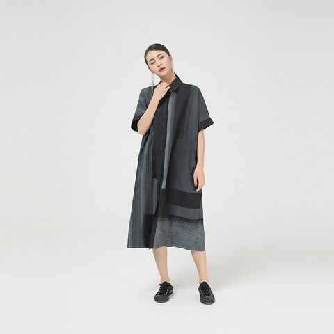 Gaun Wanita Ukuran Plus Cetak Bintang Fantasi Niche, Desain Asli, Pakaian Wanita Ukuran Plus Niche, Gaun Wanita for sale at factory direct price