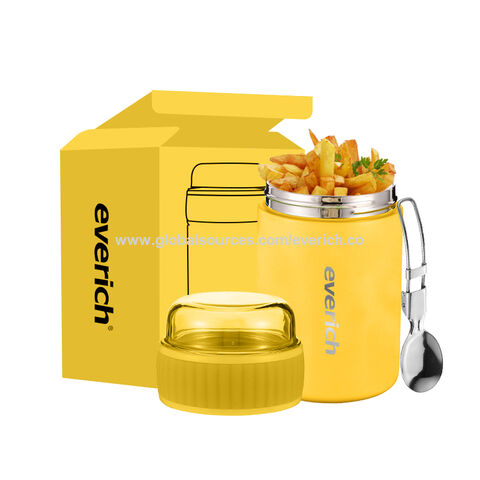 Customized 304 Stainless Steel Double Wall Insulated Lunch Box Food ...
