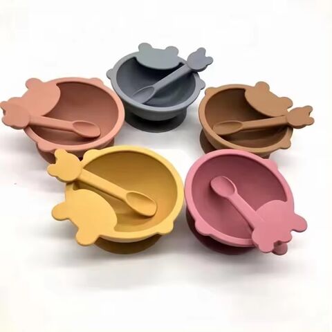 Curated visual reference: Picture Idea: Multifunctional Food Grade Cute Baby Plate Silicone Suction Placemat