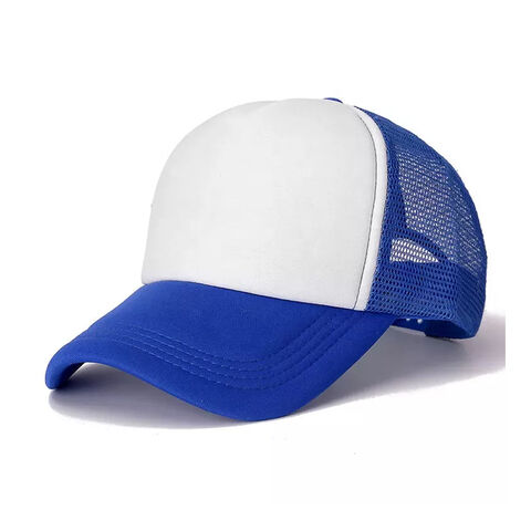 Casquette de camionneur personnalisée en usine, casquette en maille vierge, couleur hip-hop, conception de ventilation respirante personnalisable