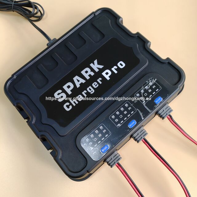 Carregador Inteligente de Bateria de Carro 12V ou 24V 30A - Carregador de Barco à Prova D'água IP68 12V 10A, Mantenedor de Bateria & Dessulfatador para SLA for sale at factory direct price