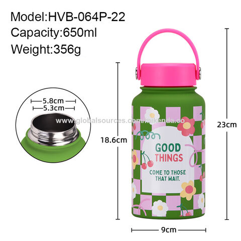 Double Wall Wide Mouth Vacuum Insulated Stainless Steel Sports ...
