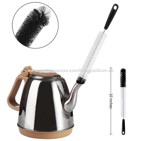 Bestseller Haushaltsreiniger Flaschenbürsten-Set 5 Stück - Lange Reinigungsbürste für Wasserflaschen und Strohhalme for sale at factory direct price