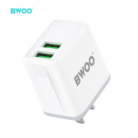 Bwoo 5v2.4a Multi Port Usb Charger Smart Digital Display Current ...