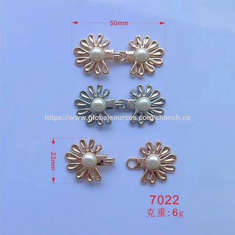 Boucles de vêtements de style chinois en gros, fermoirs en métal, garnitures et accessoires en métal for sale at factory direct price