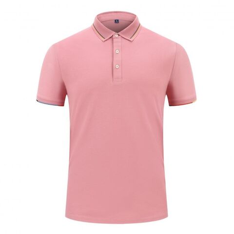 Großhandel Herren T-Shirts Polo Benutzerdefiniertes Logo Drucken Plus Size Herren Poloshirts Herren Poloshirt Einfarbig