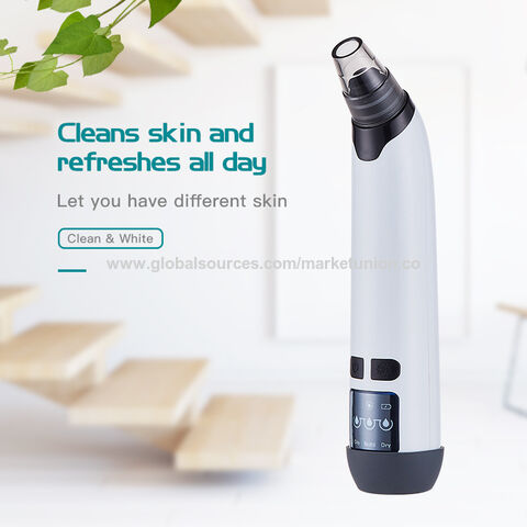 Aspirador de Poros para Puntos Negros, Limpiador Facial de Poros Mejorado, Herramienta Eléctrica Recargable USB para Extracción de Acné, Comedones y Puntos Blancos