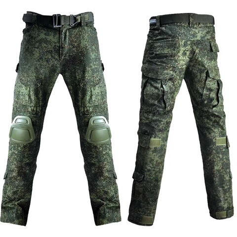 Pantalones Tácticos Militares Camuflaje Ruso Joggers Cargo Antidesgarro con Rodilleras para Senderismo Caza Ropa de Combate Streetwear Pantalones para Hombre for sale at factory direct price