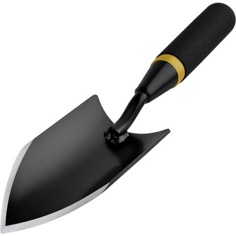 Pala de jardinería de acero al carbono de alta calidad, resistente al desgaste, práctica y portátil para excavar césped - Ideal para B2B