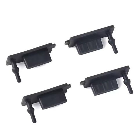 غطاء USB مقاوم للماء من السيليكون، واقي منفذ USB أنثى، أغطية USB A مقاومة للغبار مع عمود ثابت