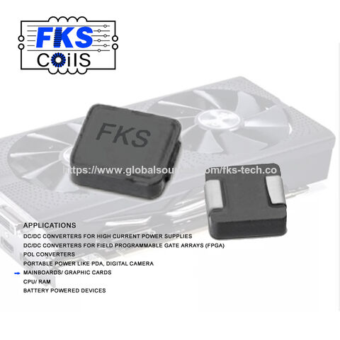 Inductor Graphics Mainboards Graphic Cards Use Shielded 7443 Lhmi Smt Power Inductor ...
