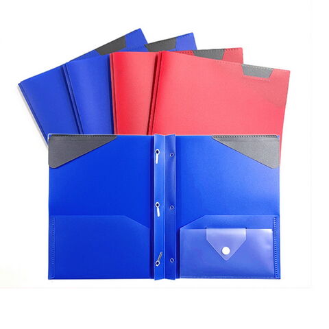 Organizador Portátil de Documentos A4 de Alta Qualidade, Pasta de Arquivo, Plástico PP, Pasta Girino com Aba e Bolso for sale at factory direct price