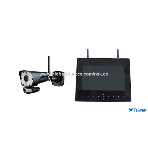 2 mega wireless camera with 9" display monitor set for sale at factory direct price