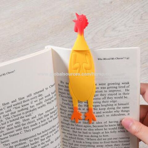 Polymer Clay Girl Bookmark: Gift For Book Lovers - UK
