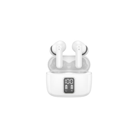Écouteurs TWS sans fil d'usine 2024, intra-auriculaires ENC étanches, casques de sport BT 5.3