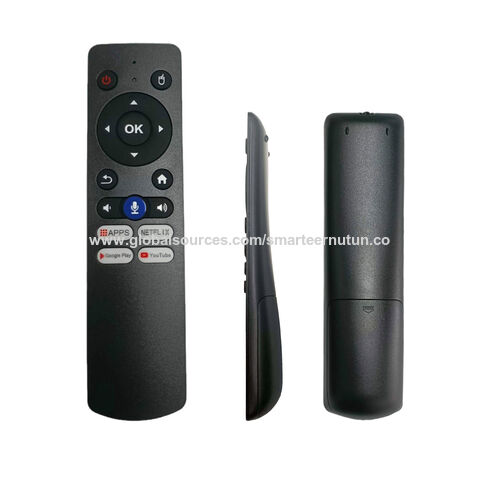 Remote Kontrol Suara Bluetooth kompatibel dengan Google Play NETFLIX YouTube APPS Remote Kontrol IR BLE 16 Tombol for sale at factory direct price