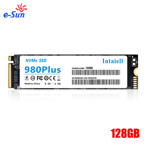 SSD NVMe Interno 980Plus (M.2) 22*80 de 128GB/256GB/512GB/1TB para laptops - Unidade de estado sólido de alto desempenho