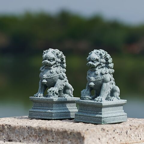 Bulk Buy China Wholesale Fu Foo Dogs Pair Guardian Lion Statues Chinese ...