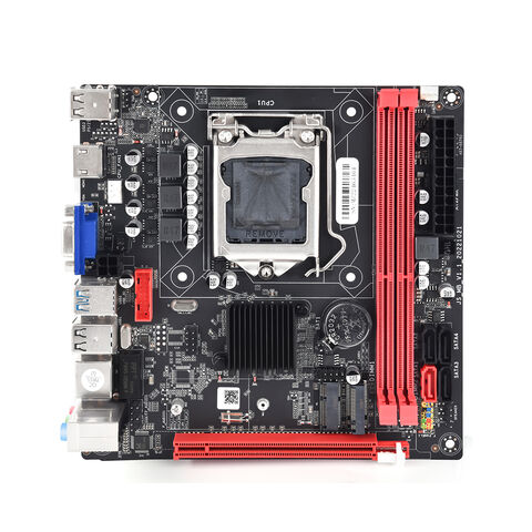 Placa Mãe B75 para PC Desktop no Atacado, Suporte para CPU de 3ª Geração, Interface M.2, LGA1155 DDR3