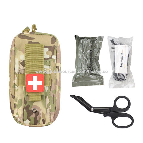 Kit de Primeiros Socorros Tático Impermeável MOLLE IFAK para Trauma e Emergência Médica for sale at factory direct price