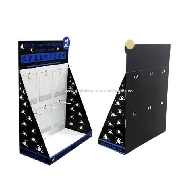 Neocell Cardboard Display Rack Counter Top Electronic Phone Accessory Paper Display Rack Organizer ...