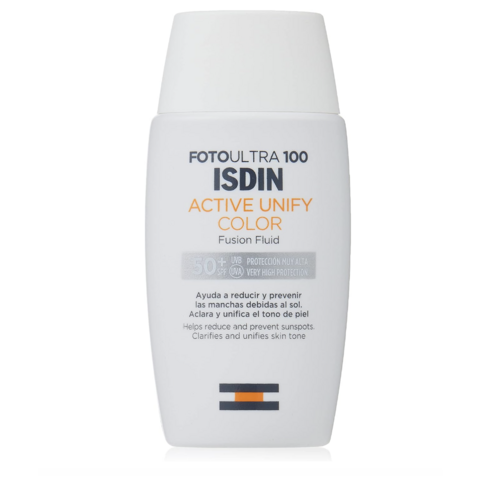 Isdin Foto Ultra 100 Active Unify Fusion Fluid Color 50ml - Protector Solar Facial Antimanchas con Color for sale at factory direct price
