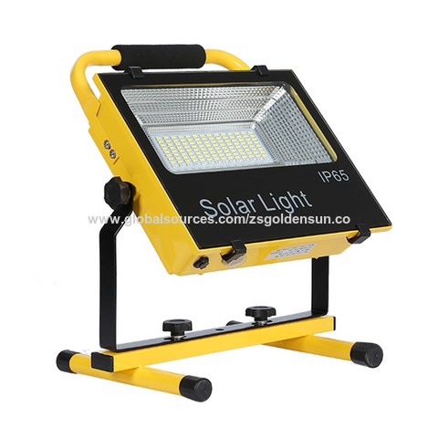 Factory price 50W Rechargeable LED Work Light Waterproof Solar Camping Lights for Outdoor Hiking Emergency for sale at factory direct price