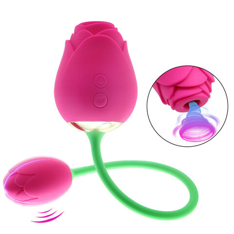 2 In 1 Double Sided Rose Flower Nipple Sucking And Vibrating Ball Light  Pink Rose Magic Sucker Vibrator - China Wholesale Vibrator $1.9 from  Dongguan Xibei Technology Co., Ltd