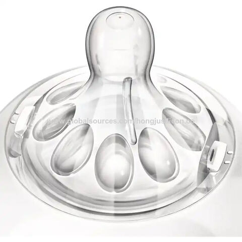 Tetinas de silicone para mamadeira de leite materno, mais vendidas e com baixo preço, para alimentação com leite materno com conjuntos de mamadeiras para bebês