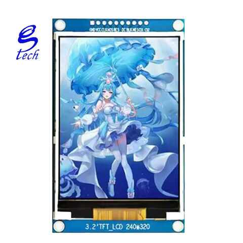 3,2-Zoll-TFT-LCD-Streifenmodul mit chinesischer Zeichenbibliothek, LCD-Farbbildschirm mit 9341-Chip for sale at factory direct price