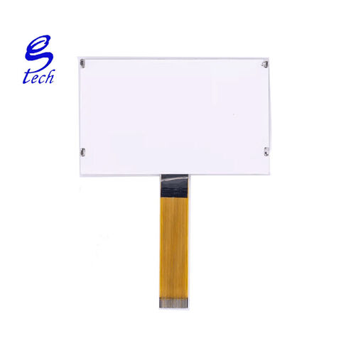 12864-6030 LCD-Bildschirm mit weißem Hintergrund und schwarzem Text, COG-Treiber ST7567, 20-PIN-Einschub, LCD-Display für industrielle Anwendungen. for sale at factory direct price