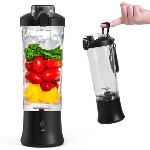 Mini mixeur portable USB 24oz, rechargeable, pour smoothies aux fruits, mini mixeur shaker personnel portable