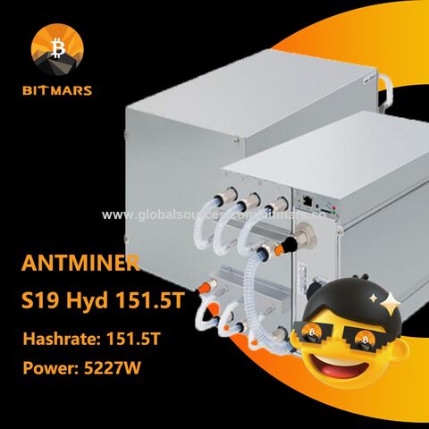 Newest Popular Btc Miner Bitmain S19 Hyd 151.5t 5226w Server Hydro ...