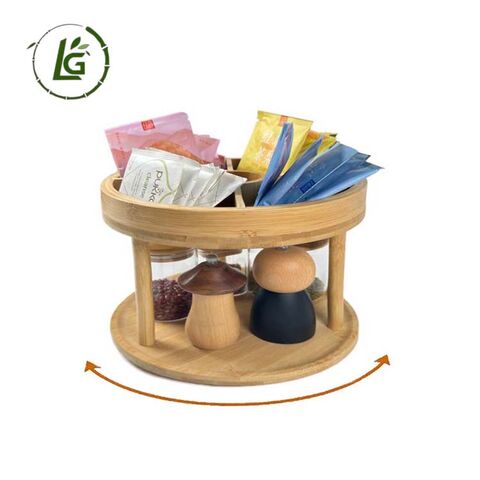 Legend Bestseller Lazy Susan Drehteller Organizer Serviertablett 100% drehbar, verdickte, rotierende Tabletts Deko für Kühlschrank.