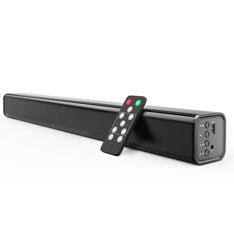 Barra de Som Compacta 2.0CH, Barra de Som Pequena RMS 30W com Bluetooth para TV e PC, Alto-falante de Áudio Doméstico
