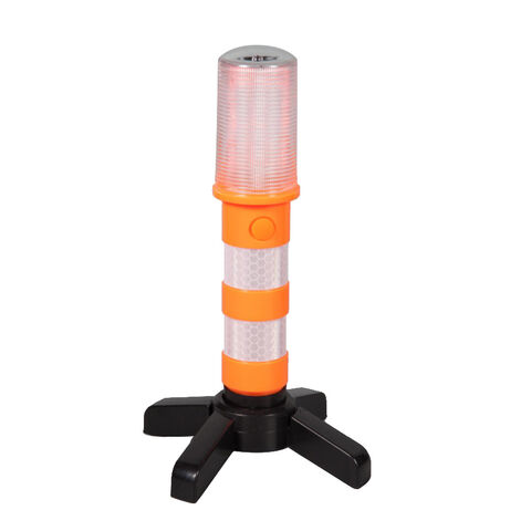 Magnetfuß LED-Notfallfackel, Straßenfackeln, Straßensicherheitsbake, Blinkfackeln, Kunststoffbox for sale at factory direct price