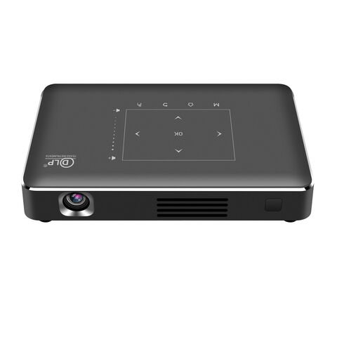 Venta al por mayor inalámbrico portátil DLP Android proyector inteligente, inteligencia 16G de almacenamiento para entretenimiento personal y doméstico for sale at factory direct price