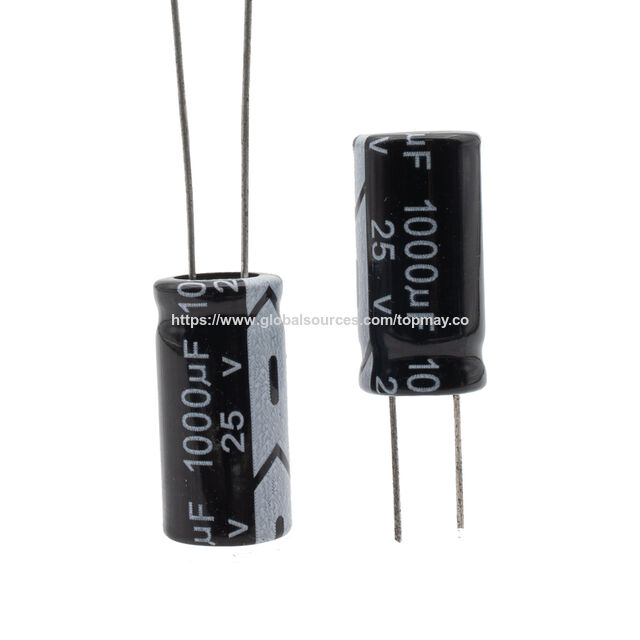 Langlebige radiale Aluminium-Elektrolytkondensatoren 105°C, niedriger ESR, hoher Ripple-Strom, geeignet für Schaltnetzteile