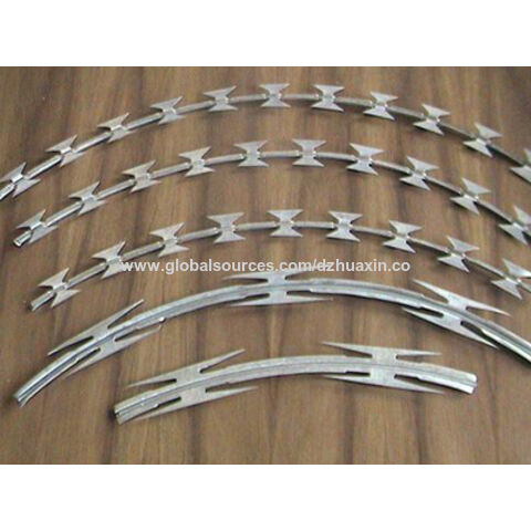 Oem Razor Barbed Wire, Hot-dipped Galvanized, With Bto-12, Bto-22, Cbt ...