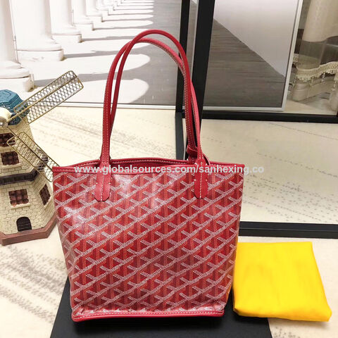 Ladies Luxury Fashion Classic Designer Shoulder Smooth Embossed