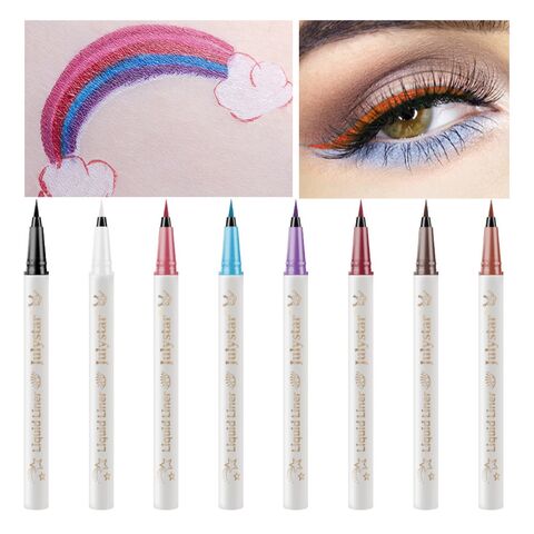 Delineador de Ojos Líquido Impermeable de Colores, Fácil de Aplicar, Apto para Principiantes - Maquillaje al Por Mayor for sale at factory direct price