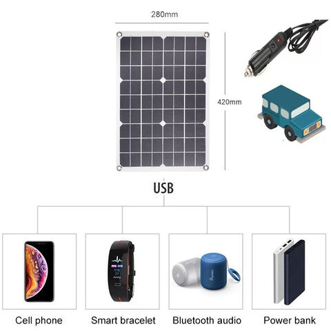 Teejoin Solar Factory: Lieferung von Solarkraftwerken und Großhandel mit Solarpanelen mit USB-Ladegerät für faltbare Solarpanels. Direkt vom Hersteller.