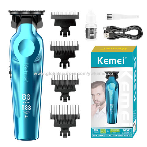 Kemei km-264 salón recargable trimmer Clipper alta velocidad motor peluquero pelo trimmer Clipper for sale at factory direct price