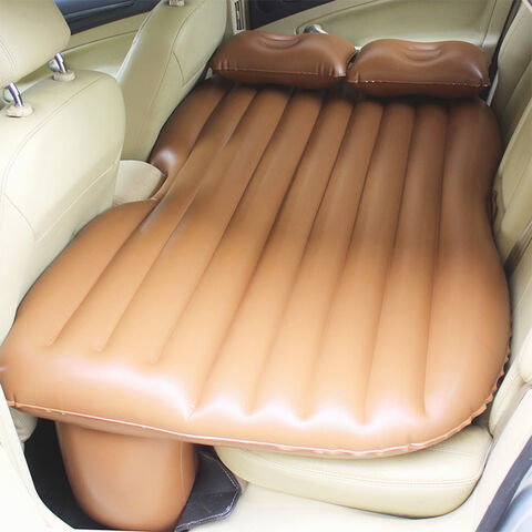 Großhandel Günstige TPU Braun Rot aufblasbare Auto Matratze Luftbett für Auto Rücksitz Luftmatratze Auto Luftbett for sale at factory direct price