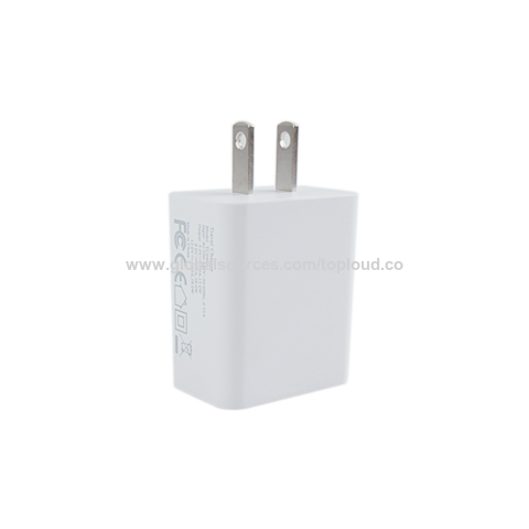 محول تيار متردد USB QC3.0 5 فولت 3 أمبير 18 وات 1 منفذ USB الأكثر مبيعًا في اليابان لعام 2024 للهاتف المحمول