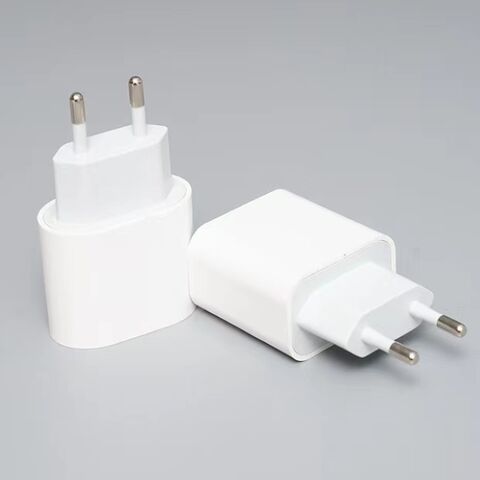 Fabrikpreis, PD 20W Reiseladegerät, Einzelanschluss, USB-C-Anschluss, EU-Stecker, Schnellladung, weiß, beliebtes Laden, Aufladen für Telefon