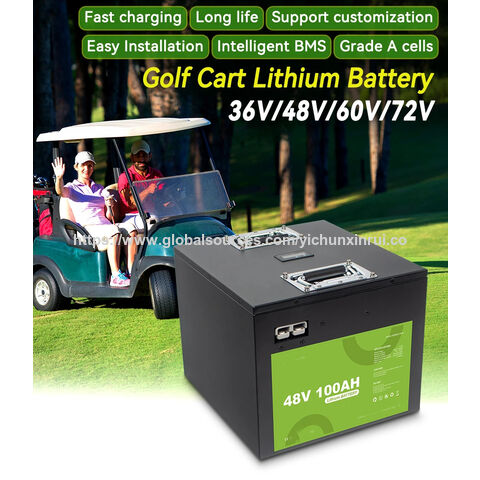 Lithmate Support Huge Current 100ah 48 Volt Lithium Golf Cart Battery ...