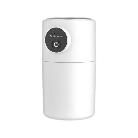 Umidificador de mesa para escritório, quarto, mini purificador de ar portátil, luz noturna, umidificador de água com névoa