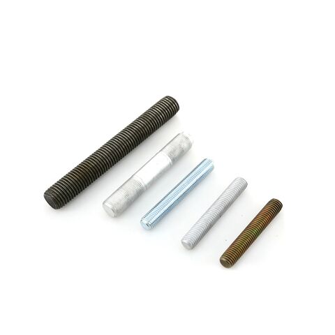 Prisioneiros de extremidade dupla ASTM A193 B7 B7M L7 L7M L43 B16 A320 B8 B8M 660B, simples/PTFE/pretos/galvanizados a quente